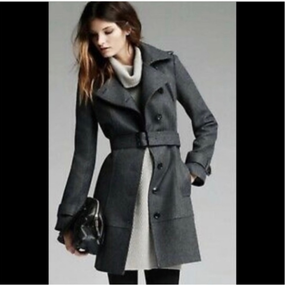 Banana republic wool blend coat